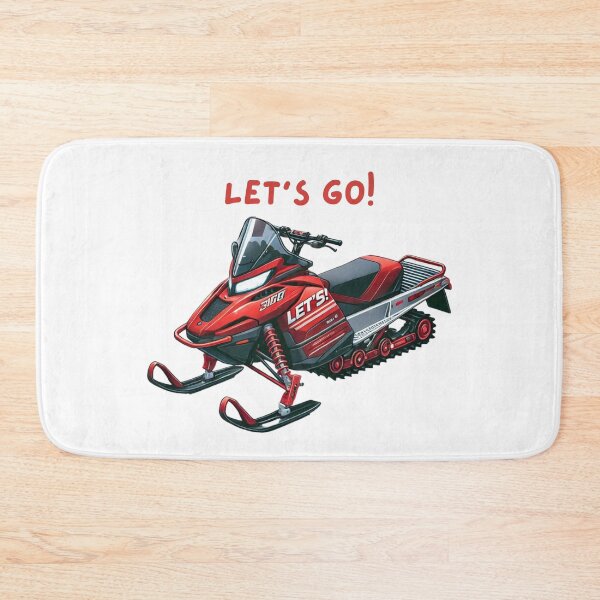 Item preview, Let's Go Red Snomobile Design designed and sold by bonnieleigh6902.