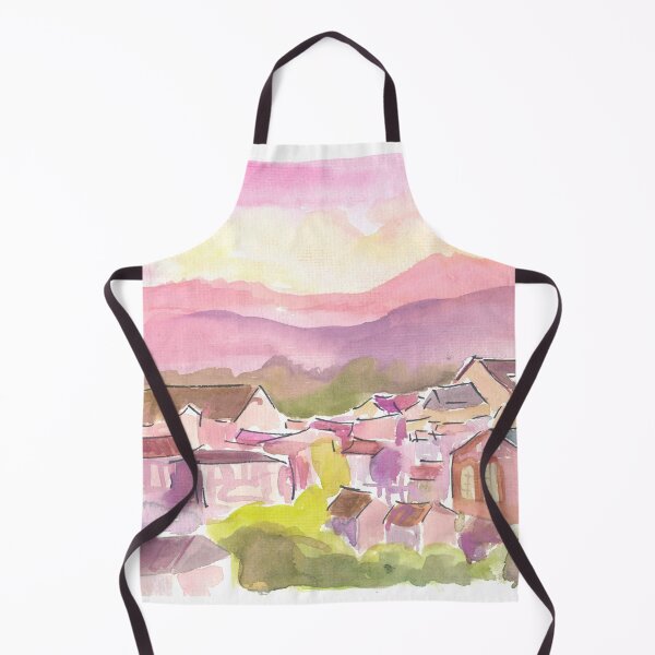 Item preview, Rosenheim Chiemgau Cityview with Mountains designed and sold by artshop77.