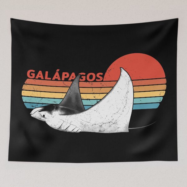 Item preview, Galapagos manta rays designed and sold by NicGrayGraphic.