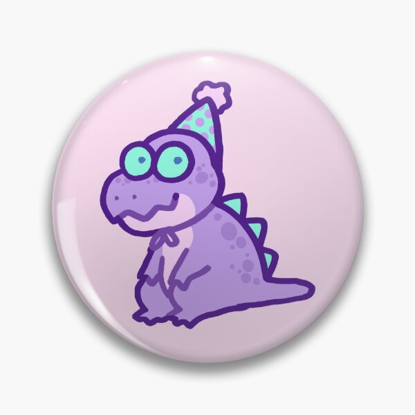 Item preview, Purple Party Dino designed and sold by Wendiz.
