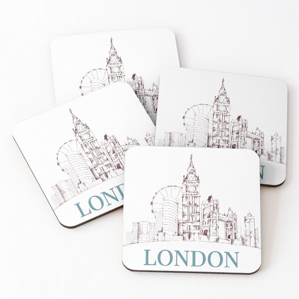 Item preview, London Skyline Art designed and sold by Retr0Tshirts.