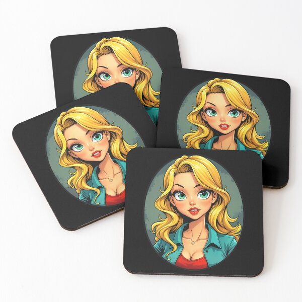 Item preview, Cute Classic Vintage Style Anime Girl designed and sold by TheArtOfPat.
