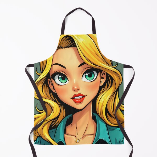 Item preview, Cute Classic Vintage Style Anime Girl designed and sold by TheArtOfPat.