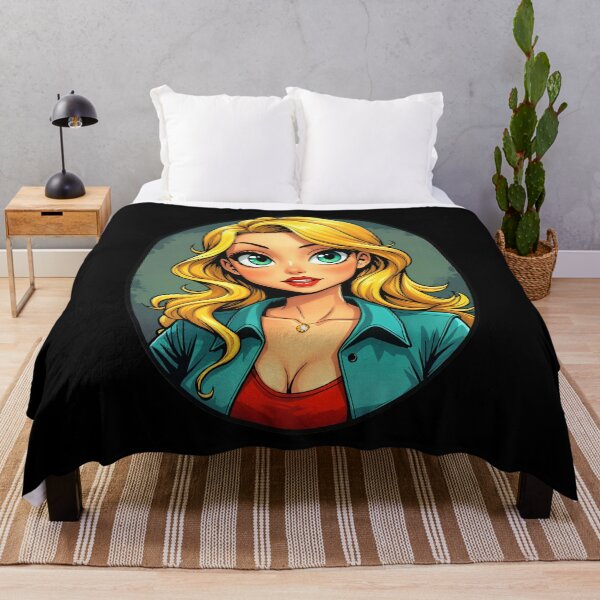 Item preview, Cute Classic Vintage Style Anime Girl designed and sold by TheArtOfPat.