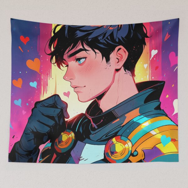 Item preview, Love Knight Protector Of Romance in Vibrant Colors designed and sold by CriaCreative.