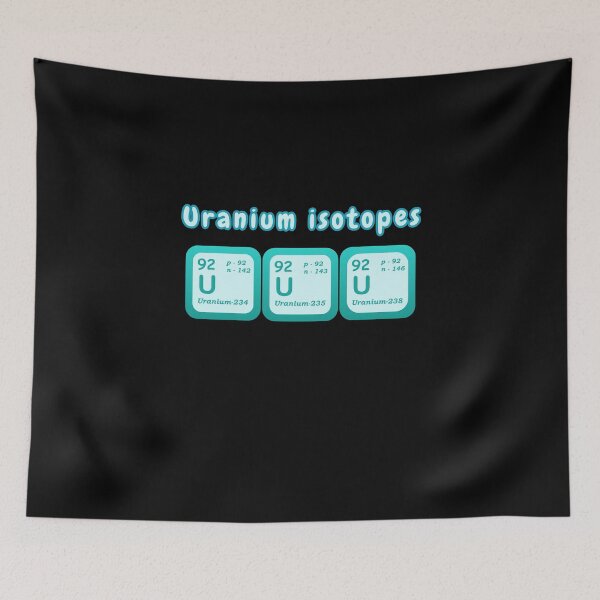 Item preview, Isotopes Of Uranium Examples Of Isotopes Uranium Isotopes Chemistry Students Teachers designed and sold by Surabhi Jain.