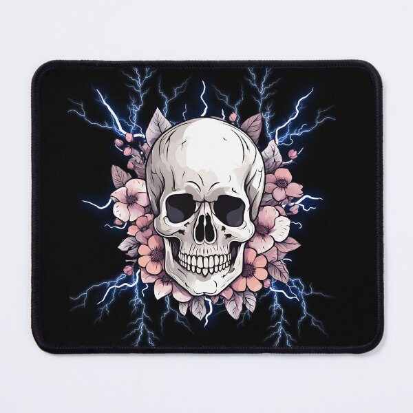 Item preview, Skull Blossoms in Kawaii Style designed and sold by Bawek85Designs.