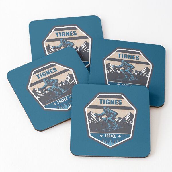 Item preview, Tignes France Winter Skiing Design designed and sold by CynthiaGraphics.
