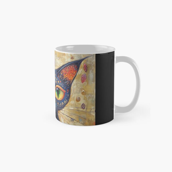 Item preview, Whimsical Klimt cat portrait2 designed and sold by peterlawrence13.