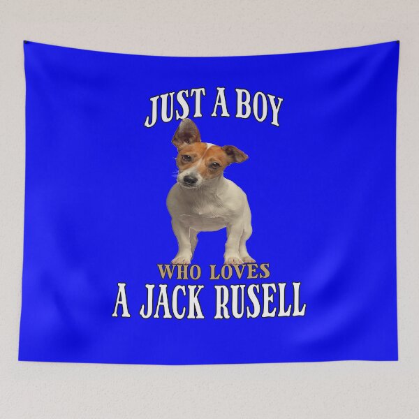 Item preview, Jack Russell Dog Owner Just A Boy Who Loves A Jack Russell designed and sold by fantasticdesign.