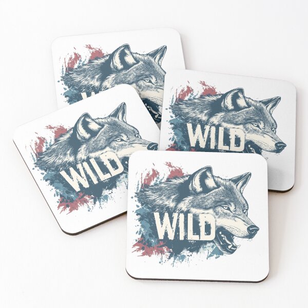 Item preview, WILD Wolf - Untamed Spirit Design designed and sold by SpendieSellers.