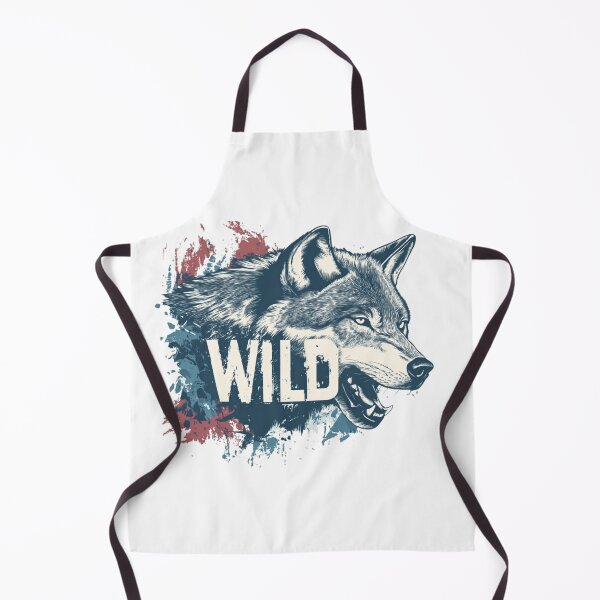 Item preview, WILD Wolf - Untamed Spirit Design designed and sold by SpendieSellers.