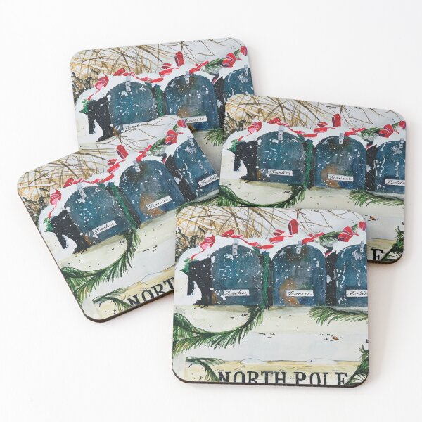 Item preview, North Pole Mailboxes designed and sold by ArtfulDesigned.