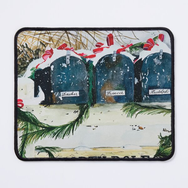 Item preview, North Pole Mailboxes designed and sold by ArtfulDesigned.