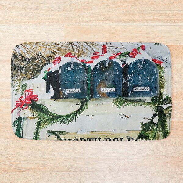Item preview, North Pole Mailboxes designed and sold by ArtfulDesigned.