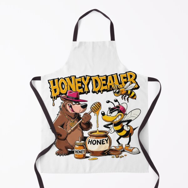 Item preview, Honey Dealer Beekeeper Bear Bee Funny Gift designed and sold by Pineapple-Tree.