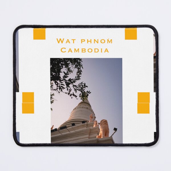 Item preview, Wat phnom Cambodia post card designed and sold by tenkenryujin.