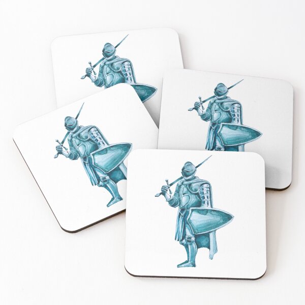 Item preview, Armor of God Print - Standing Knight designed and sold by ArmorOfGodStore.