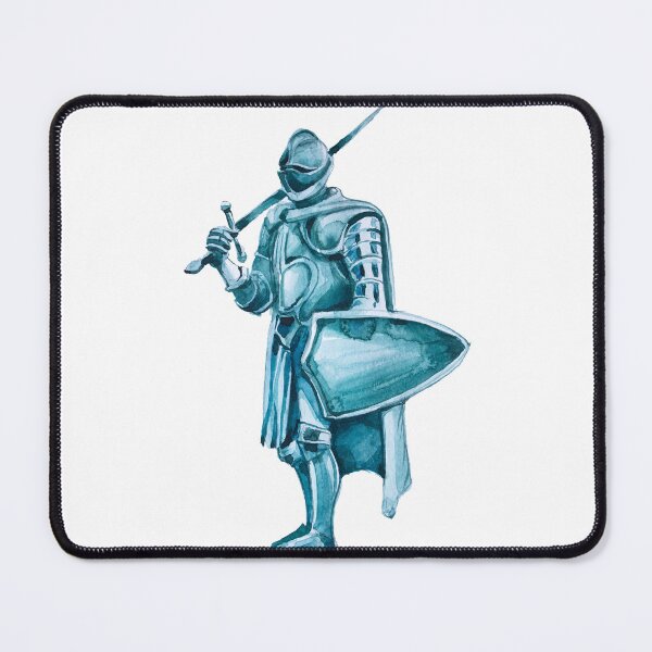 Item preview, Armor of God Print - Standing Knight designed and sold by ArmorOfGodStore.