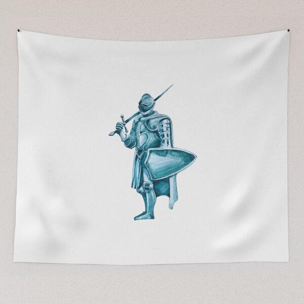 Item preview, Armor of God Print - Standing Knight designed and sold by ArmorOfGodStore.