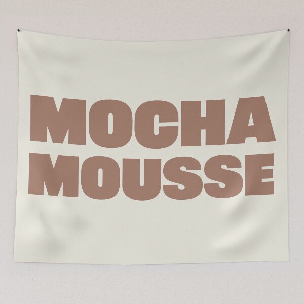 Item preview, Mocha Mousse Typography designed and sold by ellenhenry.