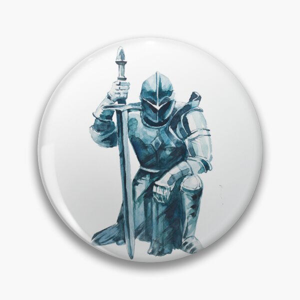Item preview, Armor of God Print  - Knight Kneeling designed and sold by ArmorOfGodStore.