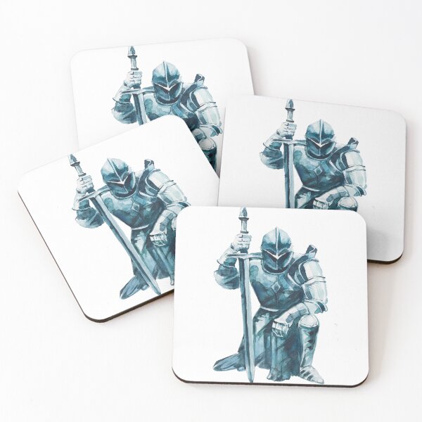 Item preview, Armor of God Print  - Knight Kneeling designed and sold by ArmorOfGodStore.