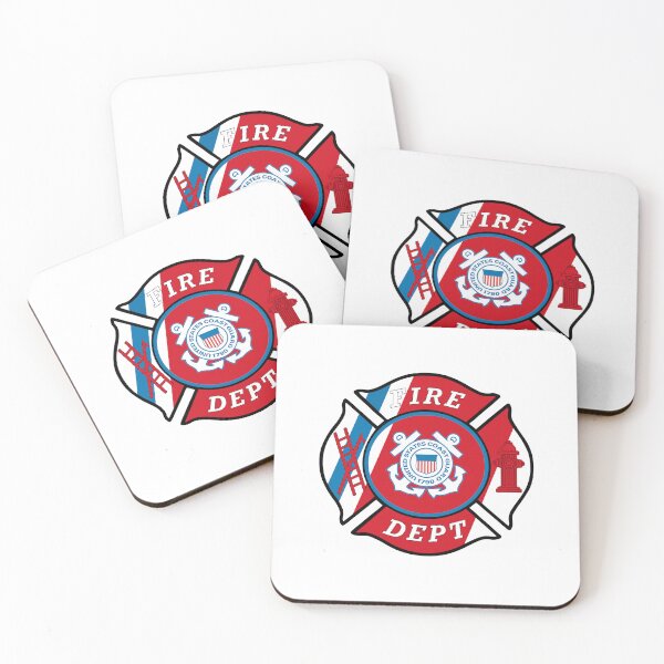 Item preview, Fire Maltese Cross - US Coast Guard designed and sold by RickJosephDo.