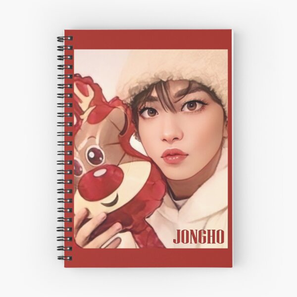 Item preview, Ateez Navidad Selfie Jongho 1 designed and sold by LiveKpop.