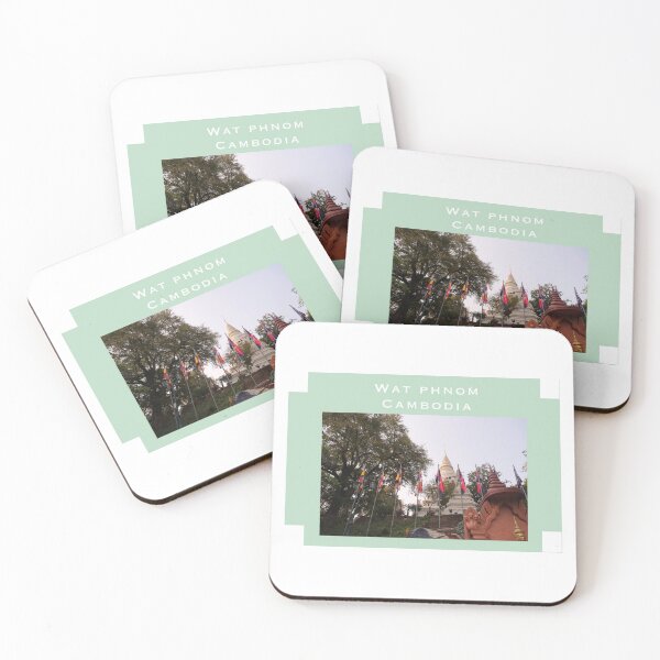 Item preview, Wat phnom  Cambodia post card  designed and sold by tenkenryujin.