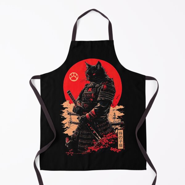 Item preview, Black Samurai Cat designed and sold by TheSamuraiCat.