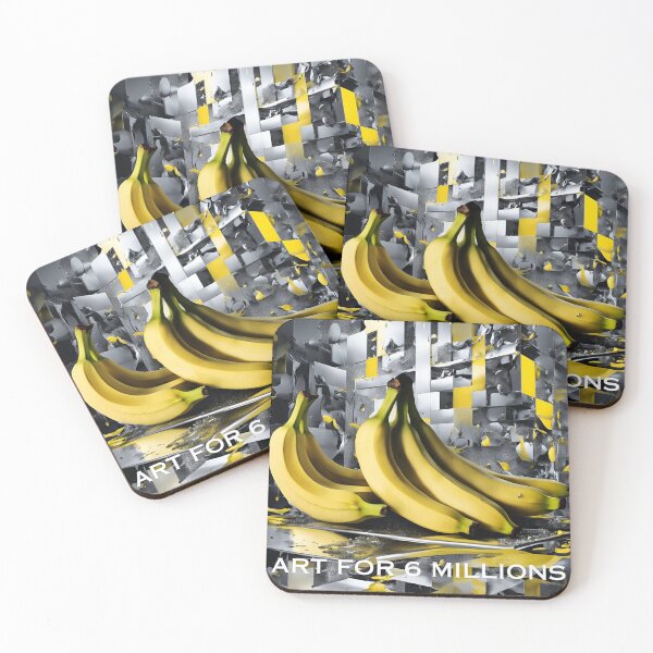 Item preview, Funny banana fruit art for 6 millions 8 designed and sold by MetallenaLux.