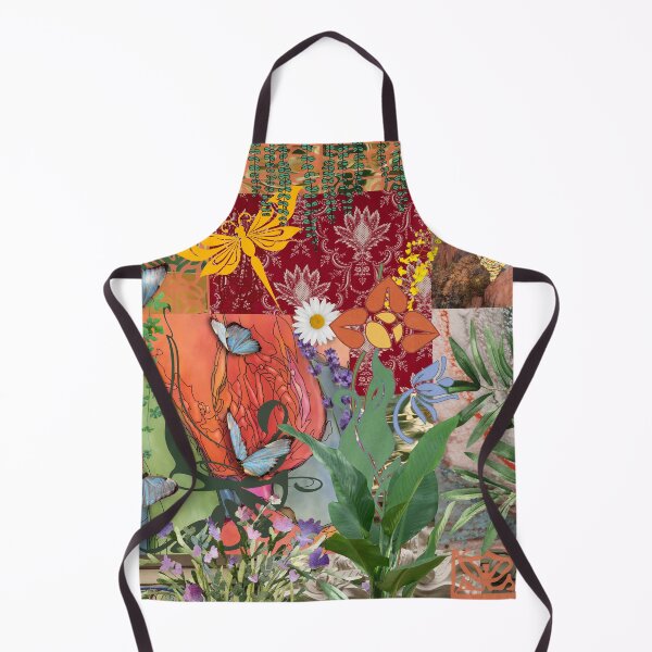 Item preview, Art Nouveau Inspired Still Life Collage designed and sold by Swan and Raven Studio.
