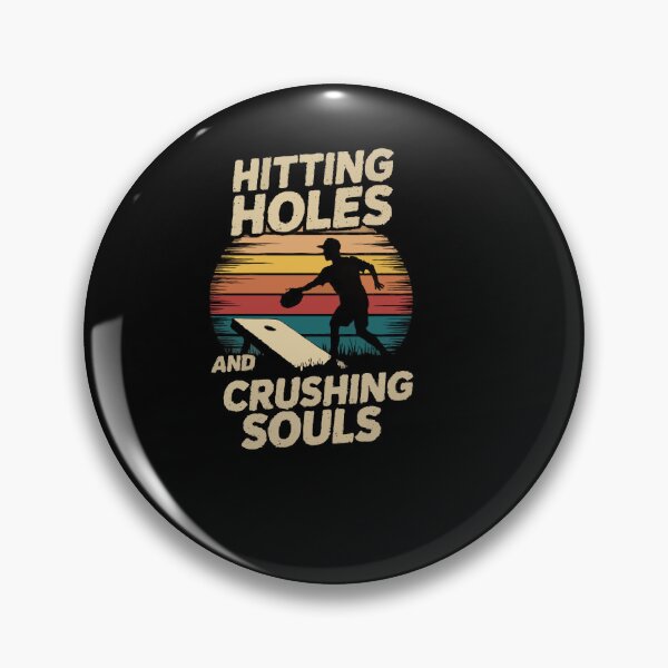 Item preview, Retro Cornhole Player Hitting Holes designed and sold by InsanseCreation.
