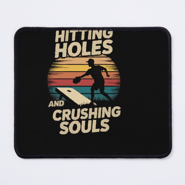 Item preview, Retro Cornhole Player Hitting Holes designed and sold by InsanseCreation.