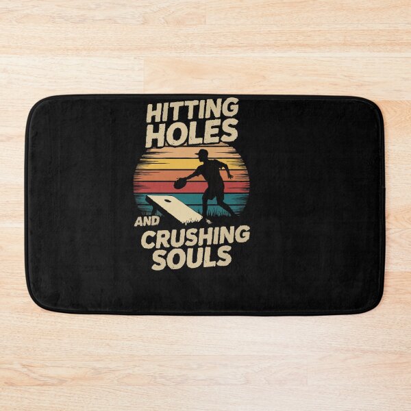 Item preview, Retro Cornhole Player Hitting Holes designed and sold by InsanseCreation.