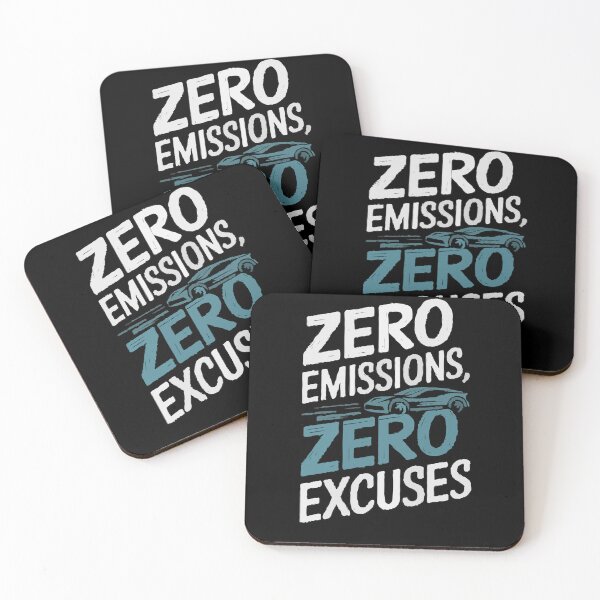 Item preview, Zero Emissions Zero Excuses Eco-Friendly designed and sold by InsanseCreation.