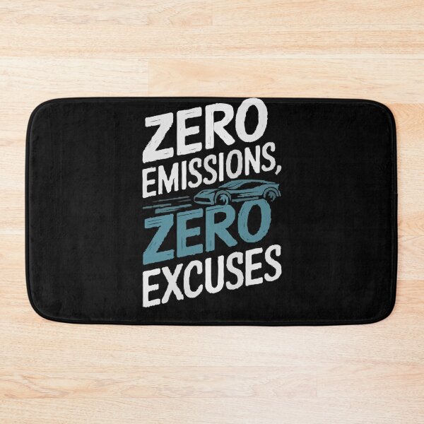 Item preview, Zero Emissions Zero Excuses Eco-Friendly designed and sold by InsanseCreation.