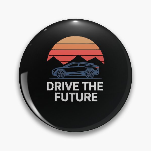 Item preview, Drive the Future Vintage Style Sunset designed and sold by InsanseCreation.