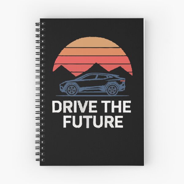 Item preview, Drive the Future Vintage Style Sunset designed and sold by InsanseCreation.