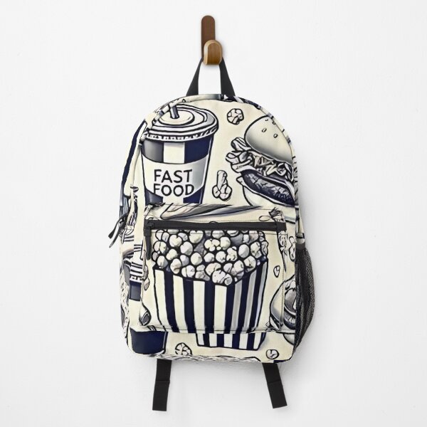 Item preview, different types of fast food pattern designed and sold by Haji Kamora.