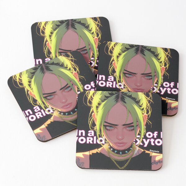 Item preview, Billie's hair inspired avatar designed and sold by Nowshin Tasnim.