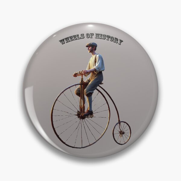 Item preview, Vintage 19th Century High Wheel Bicycle with Rider URM designed and sold by urmaddad.