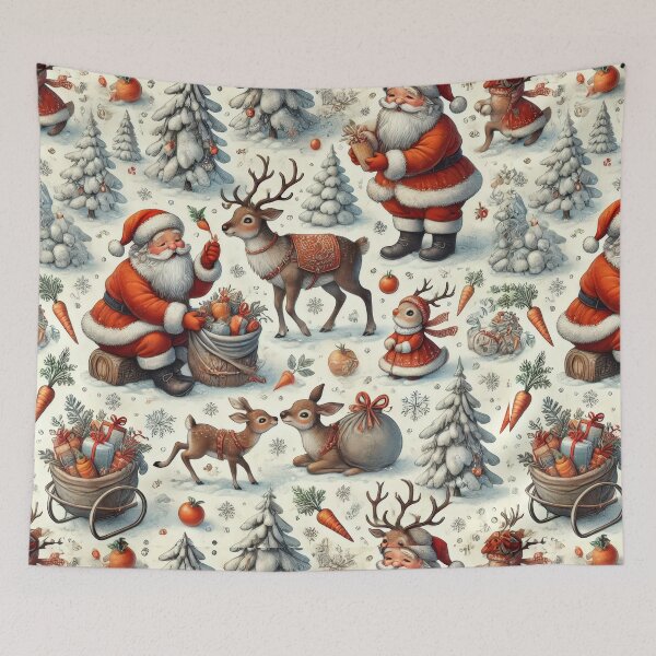 Item preview, Reindeer and Santa designed and sold by Glassmaster.