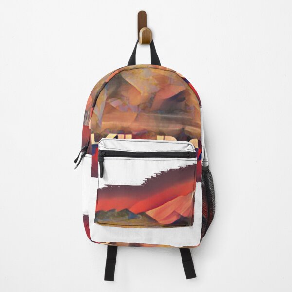 Item preview, Kilimanjaro Africa Tanzania savanna red purple designed and sold by UnnecessaryLuck.
