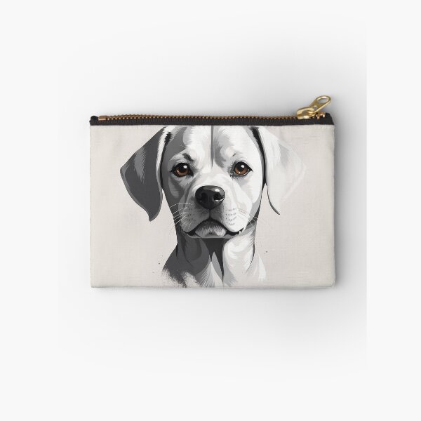 Item preview, Graceful White Dog Portrait designed and sold by Pays-des-Pixels.