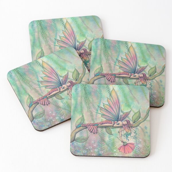 Item preview, "Resting Willow" Fairy Art by Molly Harrison designed and sold by Molly  Harrison.