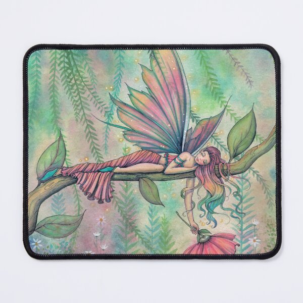 Item preview, "Resting Willow" Fairy Art by Molly Harrison designed and sold by Molly Harrison.
