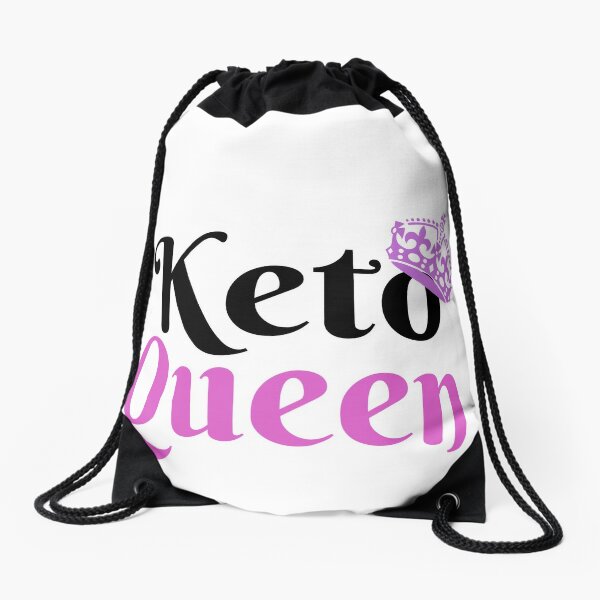 Keto Queen Drawstring bag