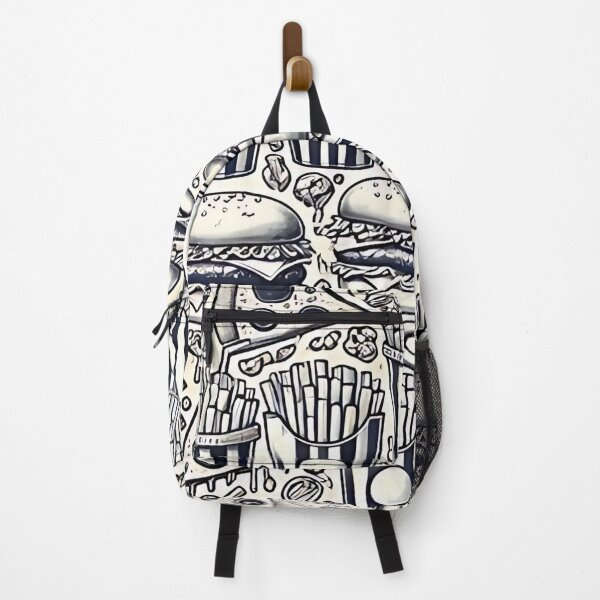 Item preview, different types of fast food pattern designed and sold by Haji Kamora.